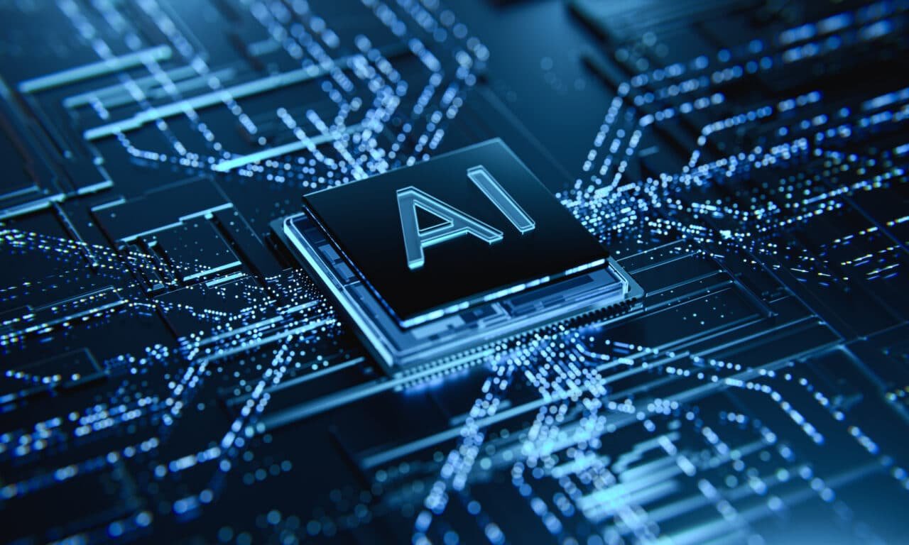 A semiconductor chip, in file imagery.