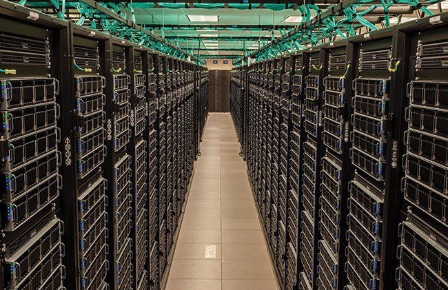 A data-centre facility. Fermi's Project Matador AI campus in Texas starts at 222 megawatts.