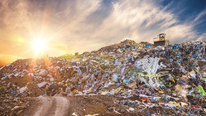 A landfill site in Alberta. The province plans far stiffer penalties for illegal dumping.
