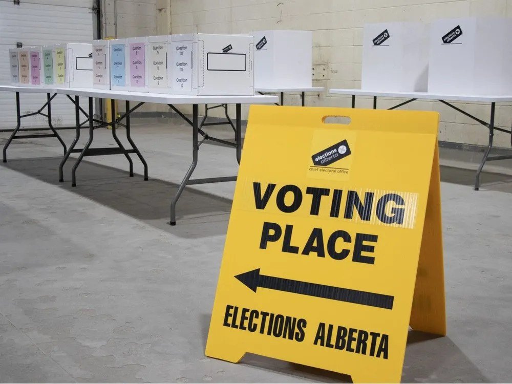 CBC studios and Alberta landscapes, as national coverage moves to the province for referendum week.