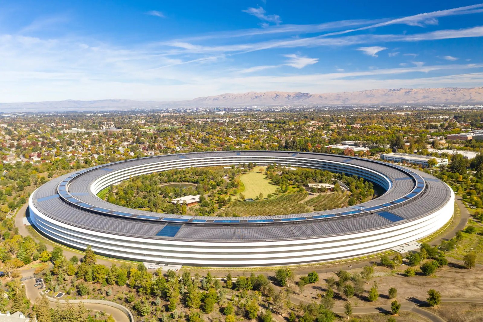 Apple's headquarters in Cupertino, California.