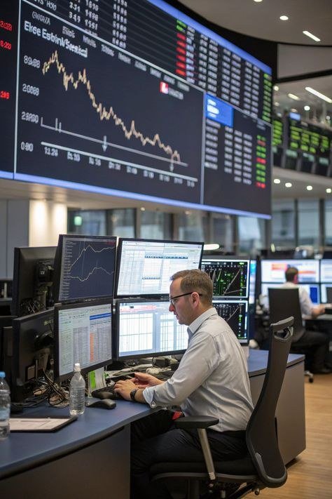 Stock market data on screens. Insider filings and a packed earnings calendar top the market week.