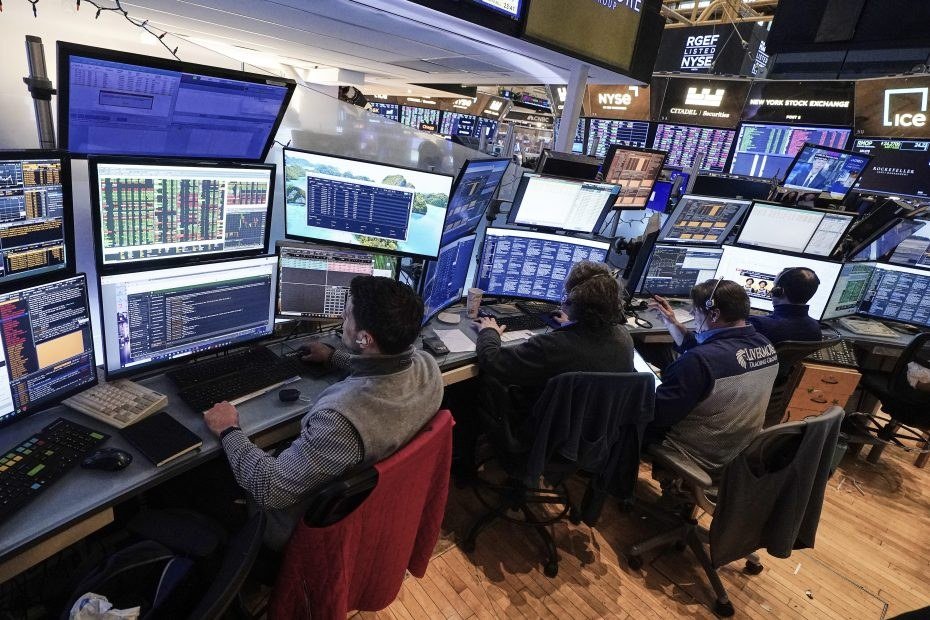 Stock market trading screens, for illustration.