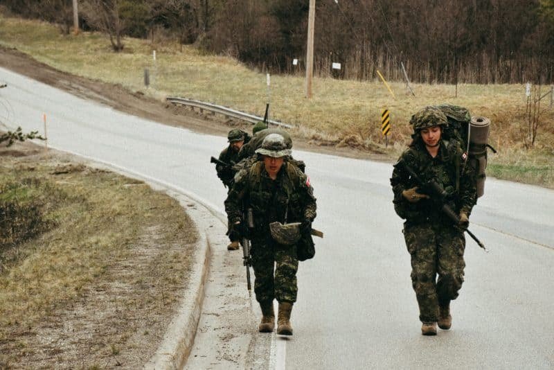 Canadian Forces Base Wainwright in Alberta, where seven people were killed in an explosion and fire on Saturday.