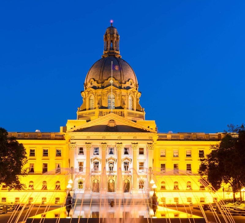 The Alberta Legislature in Edmonton. (File photo)