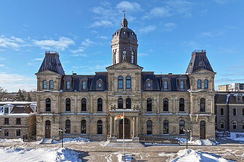 The Legislative Assembly of New Brunswick in Fredericton.