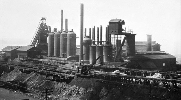 Stelco's Hamilton operations — the steelmaker is at the centre of a nationalization debate.
