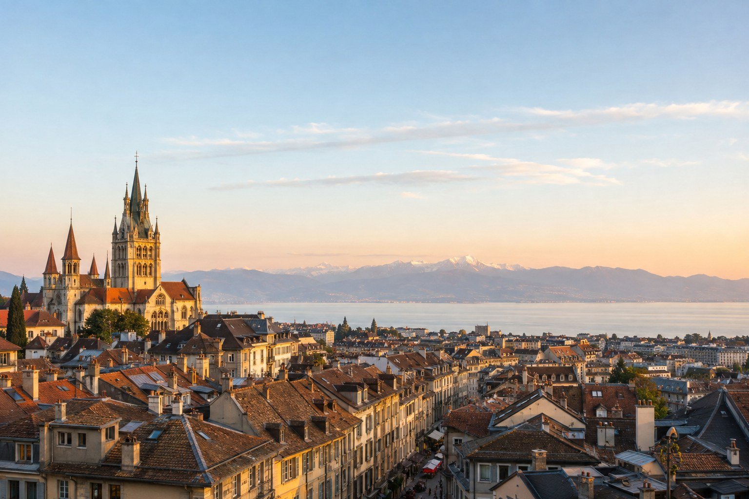 Lausanne, Switzerland, home of the Court of Arbitration for Sport, which hears Senegal's AFCON appeal today.