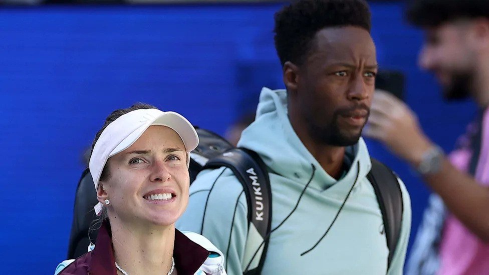 Elina Svitolina and Gaël Monfils, whose separation was announced on Monday after five years of marriage.