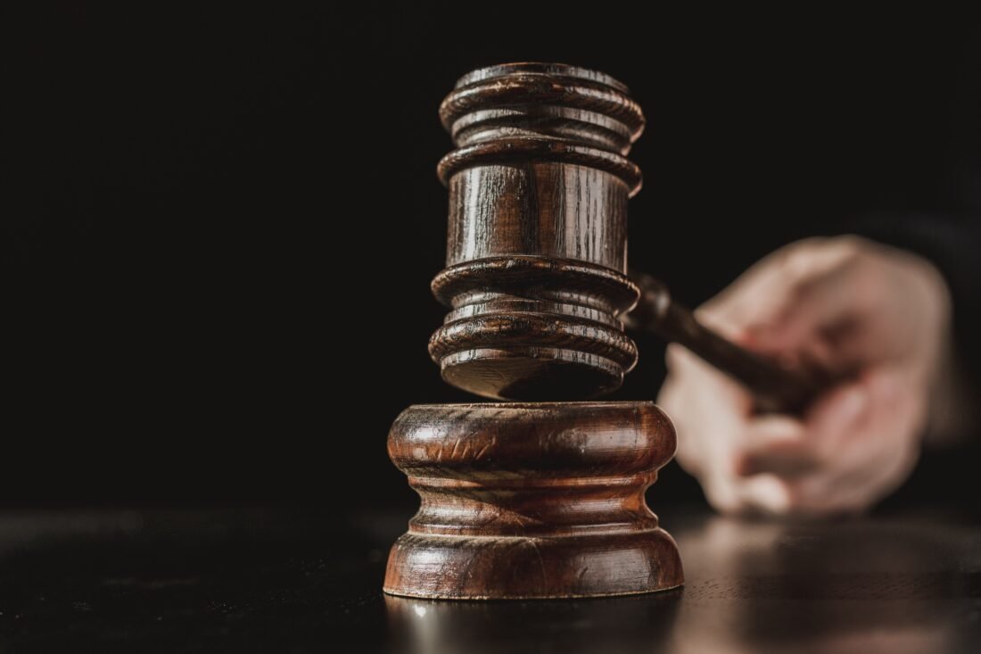 A courtroom gavel. Duane Davis was sentenced to 40 years to life in the Tupac Shakur murder case.