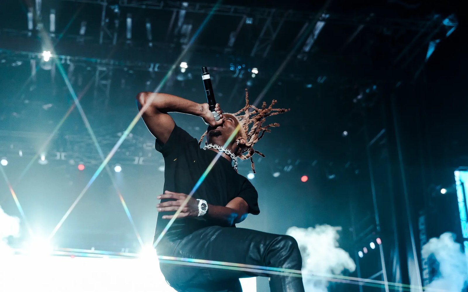 Wale performing. The rapper has released "WYFL," an anthem for the WNBA Finals. (File photo)