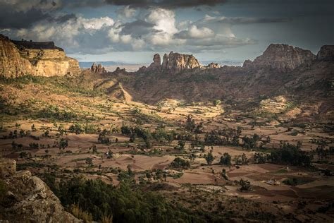 The Tigray region in northern Ethiopia.