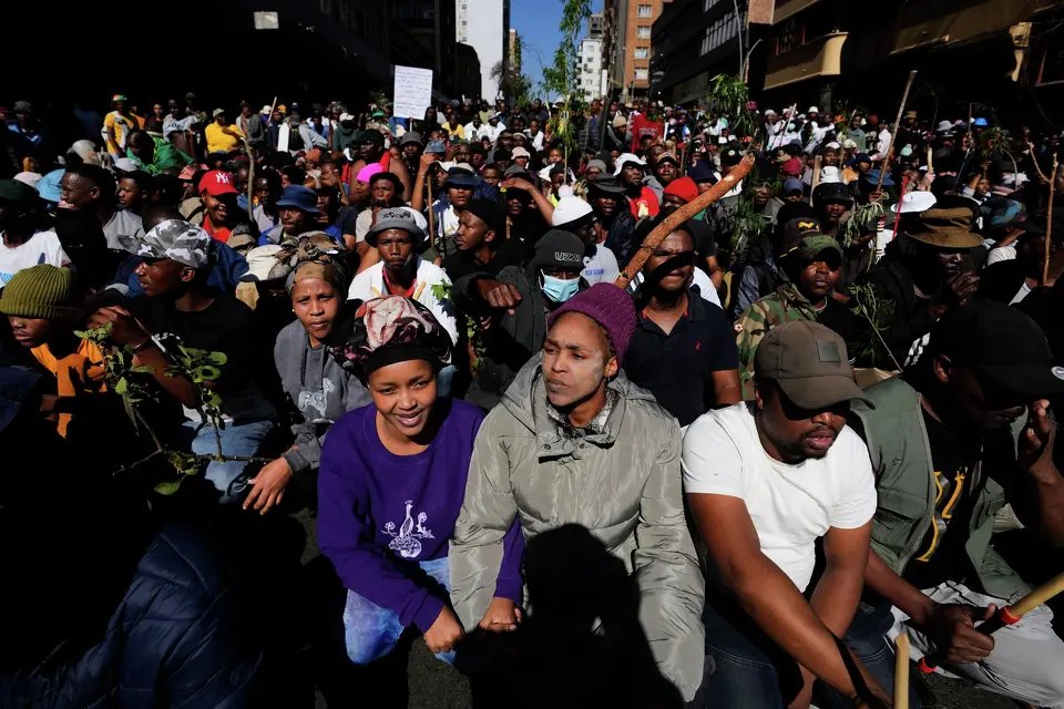 Anti-immigration demonstrators marched in South African cities this week, prompting Ghana's High Commission to issue a safety advisory.