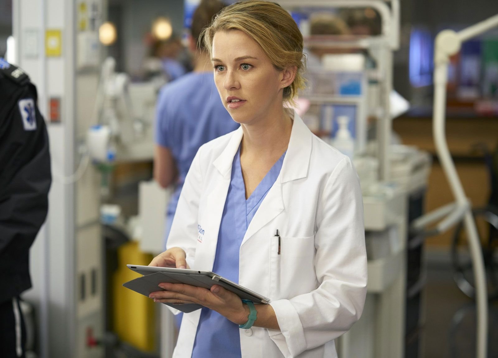 An emergency department. AI scribes at 39 New Zealand hospitals now draft notes for 1,250 clinicians.