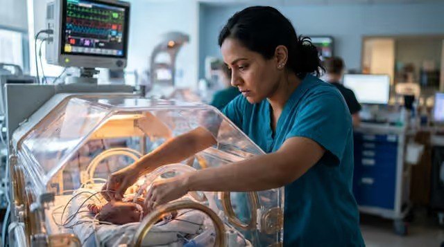 A neonatal intensive care unit. Ward manager Katie Barke was named Nurse of the Year. (File photo)