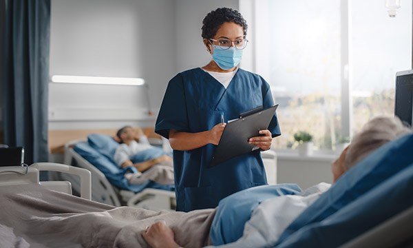 A nurse on a hospital ward. New RN competencies focus on clinical judgment, not just checklists. (File photo)
