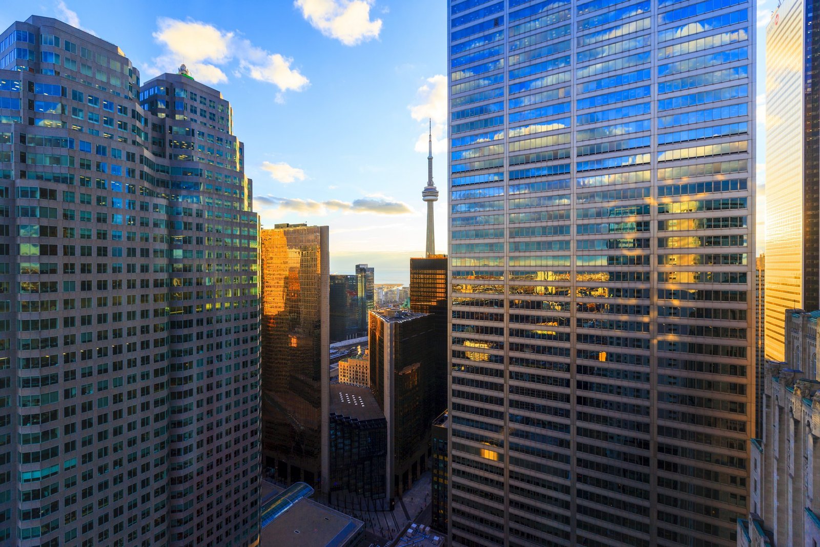 The Toronto skyline and Bay Street financial district, where HEALWELL AI presented at the Cantech Investment Conference on Thursday.