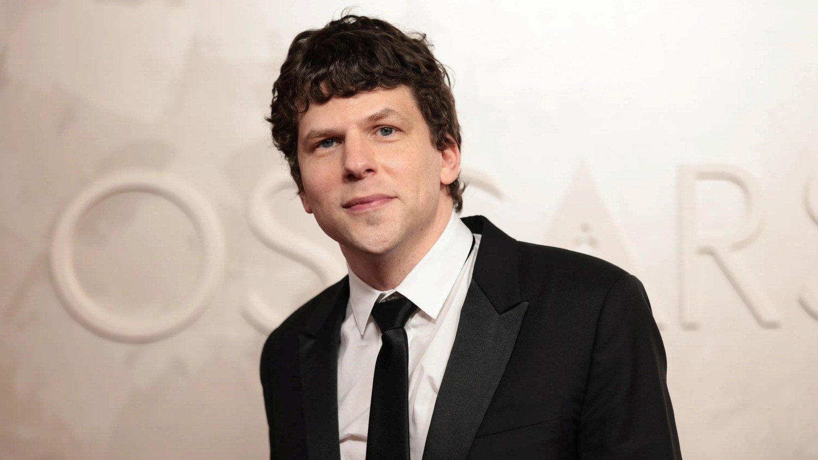 Jesse Eisenberg at a 2026 premiere; his film "The Debut" opened at the New York Film Festival on October 7.