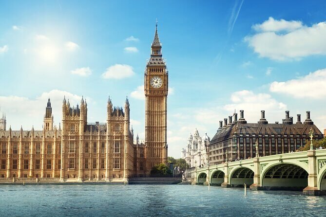 Westminster in London. MI5's annual threat speech set up a Commons clash over state interference.
