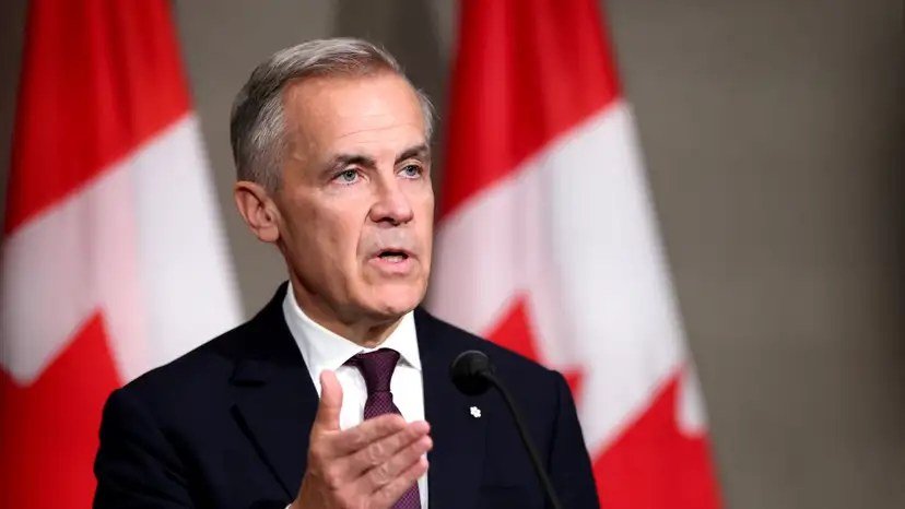 Prime Minister Mark Carney, facing renewed national-unity pressure from Alberta and Quebec.