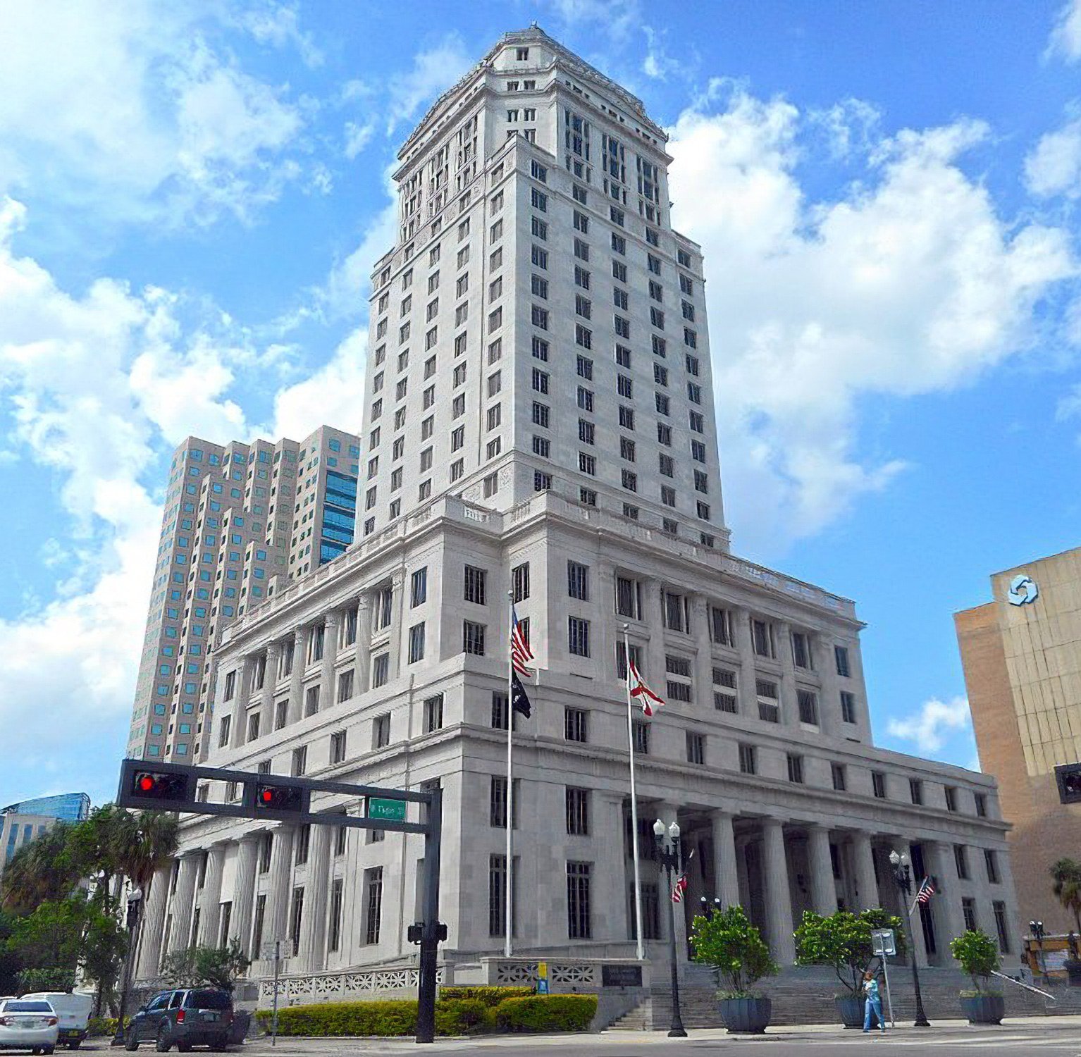 A courthouse in Miami, where voters will elect a new circuit judge on November 3.