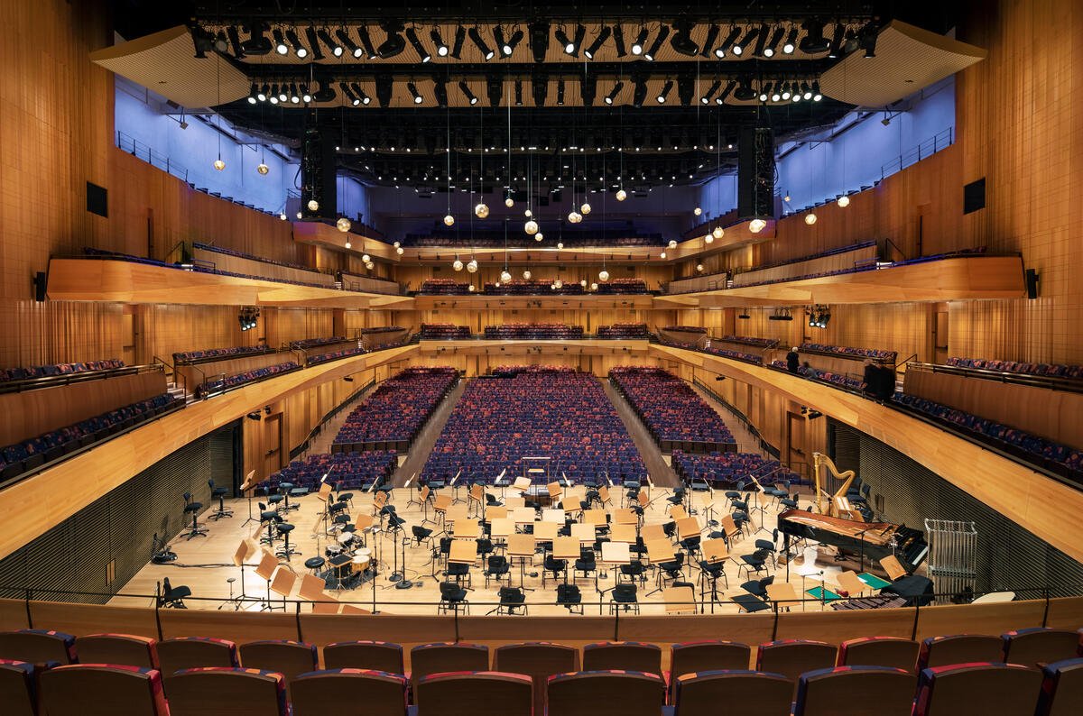 David Geffen Hall at Lincoln Center in New York, venue for the October 18 National Arab Orchestra concert.