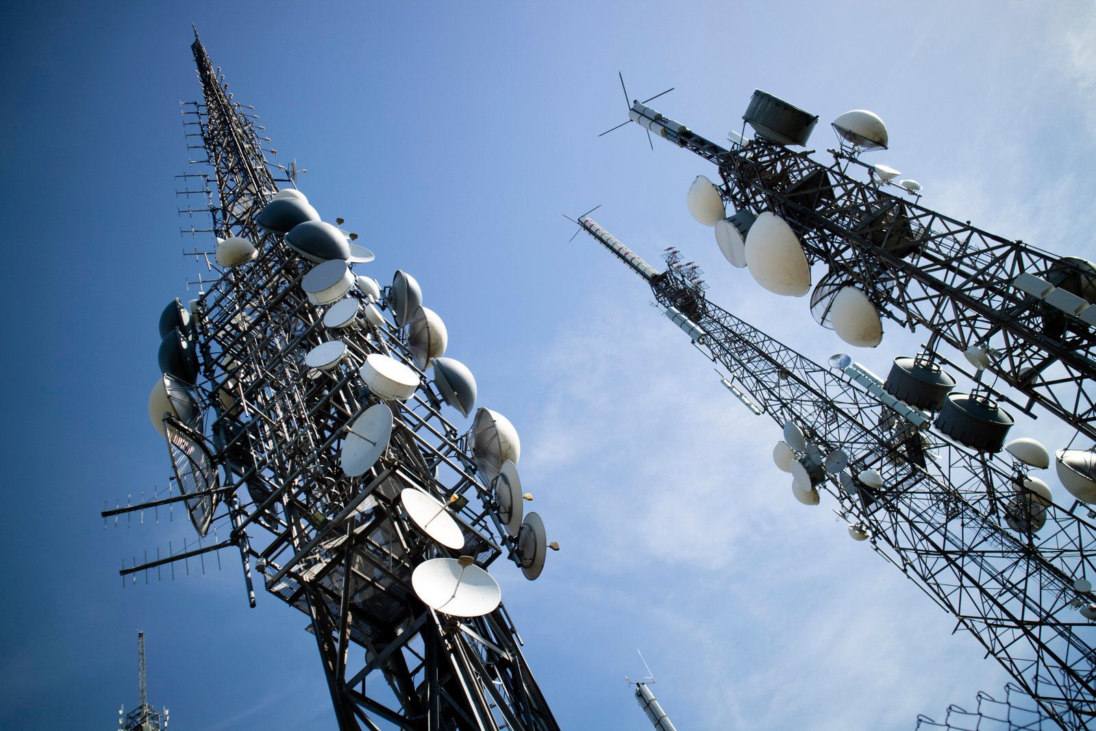 Television broadcast towers. Sinclair says its chairman's Trump remarks were sarcastic in tone.