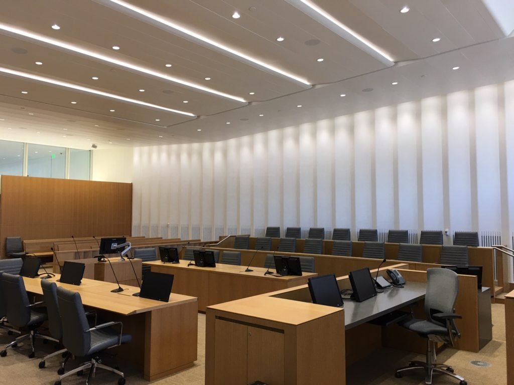 The federal courthouse in downtown Los Angeles.