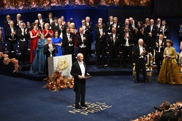 The 2026 Nobel economics prize was announced at the Royal Swedish Academy of Sciences in Stockholm on Oct. 12.