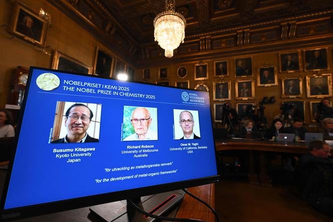 The Royal Swedish Academy of Sciences announced the 2026 Nobel Prize in Chemistry on October 7.
