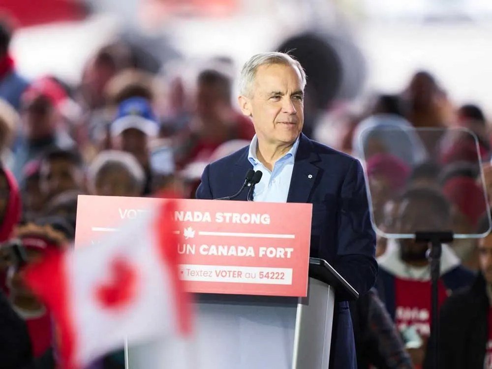 Prime Minister Mark Carney, who campaigned in Calgary for a united Canada ahead of the Alberta referendum.
