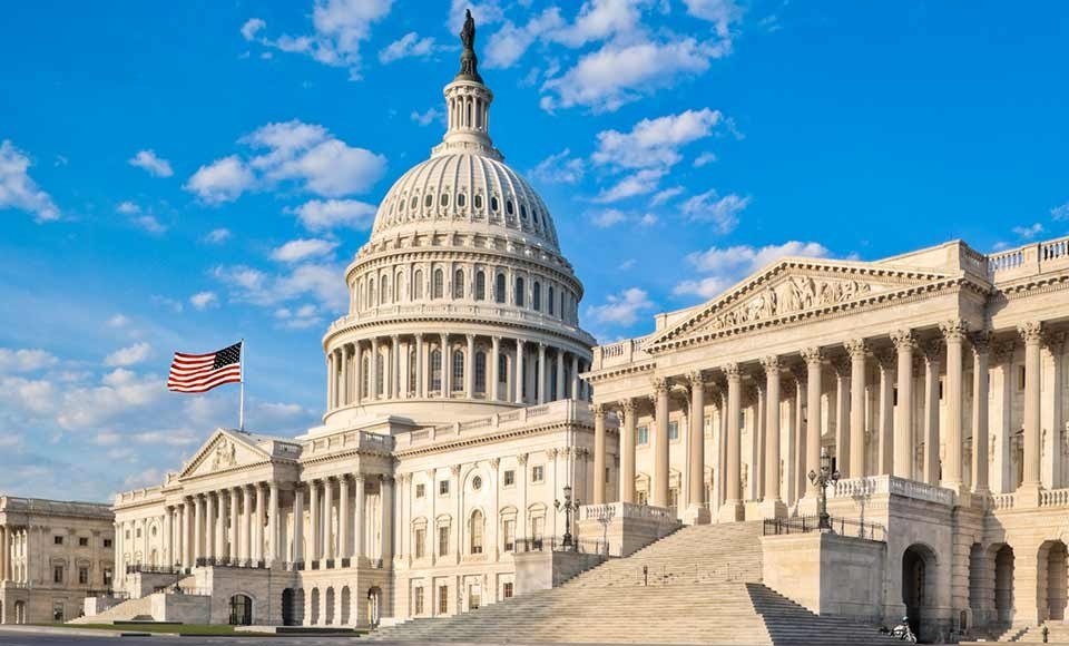 The U.S. Capitol in Washington, where control of Congress will be decided on November 3. (File photo)
