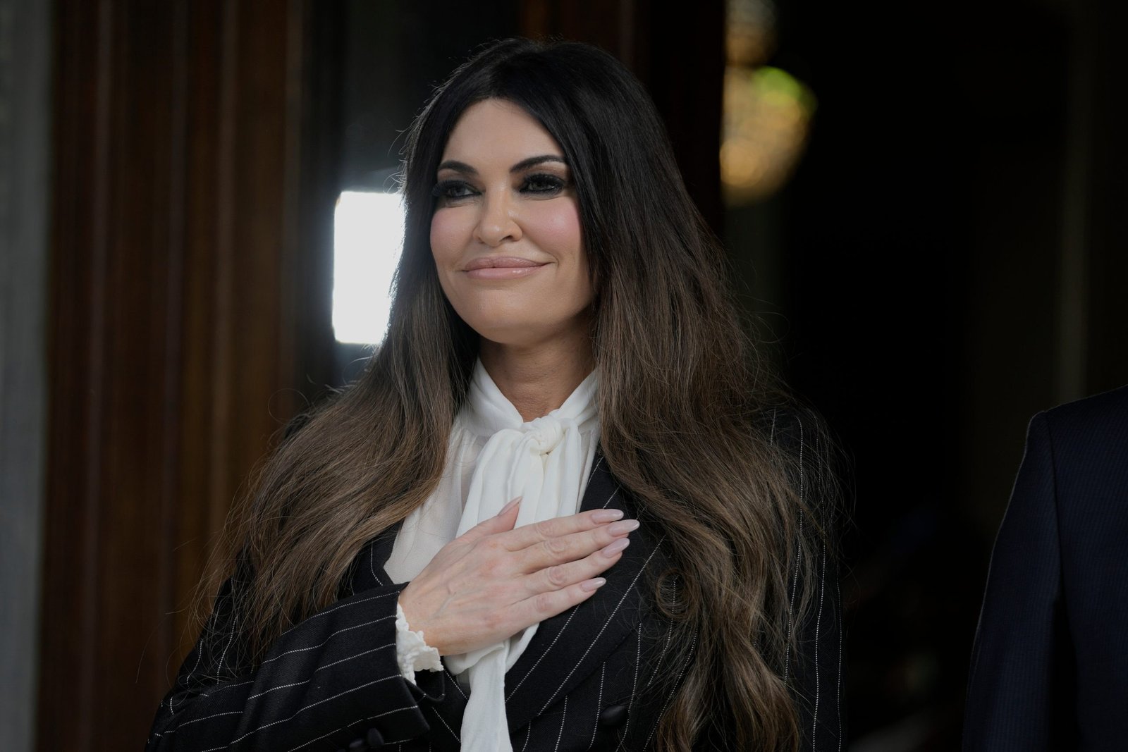 Kimberly Guilfoyle serves as U.S. ambassador to Greece, based in Athens.