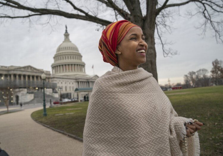 The U.S. Capitol in Washington, where Rep. Ilhan Omar represents Minnesota's 5th district.