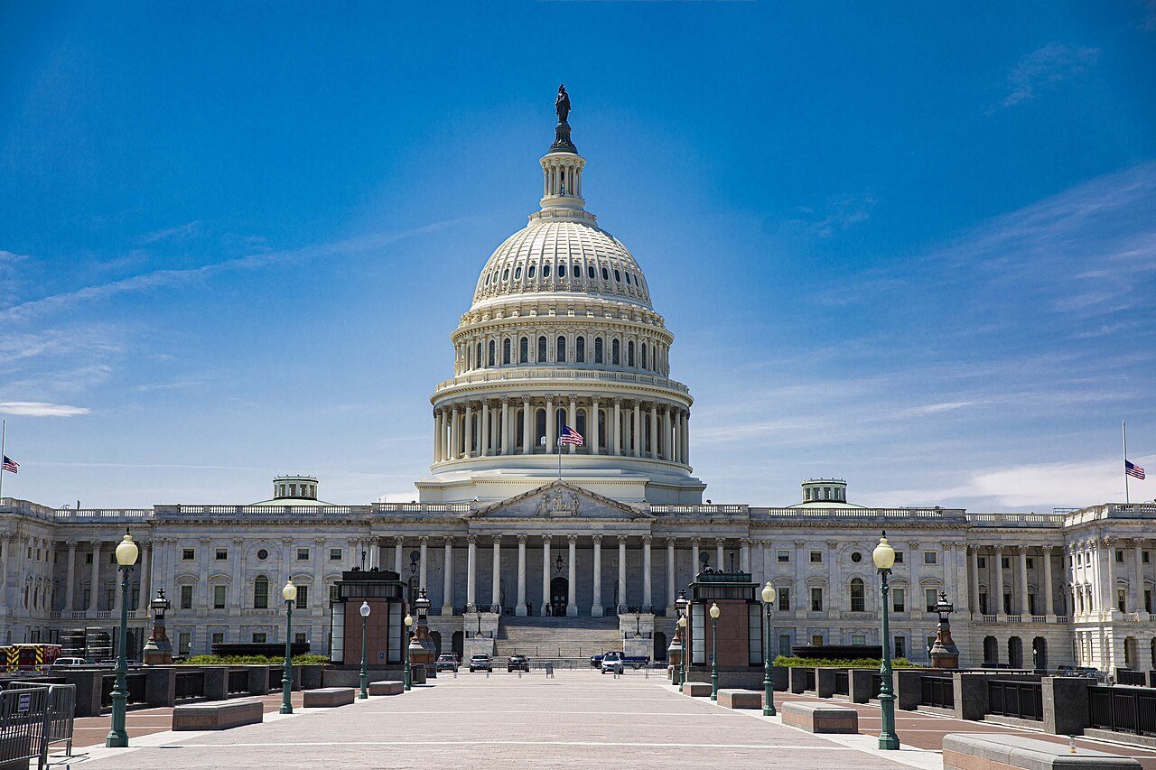 The U.S. Capitol in Washington, where control of Congress is at stake on November 3. (File photo)