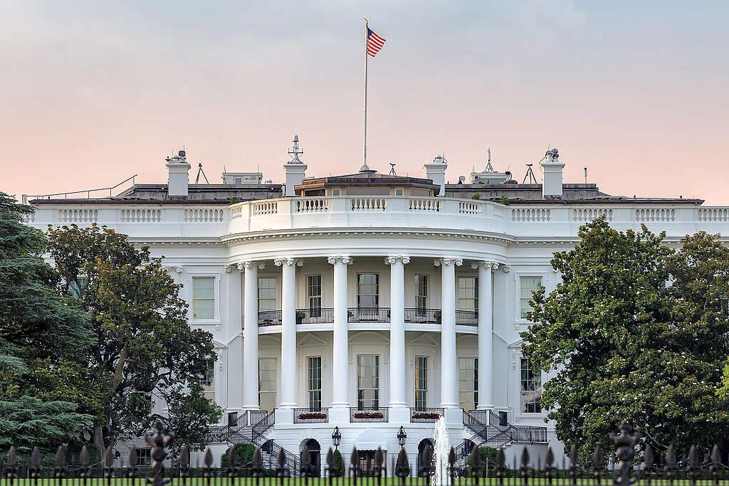 The White House in Washington. Trump's approval is at a record low in the NYT/Siena poll. (File photo)
