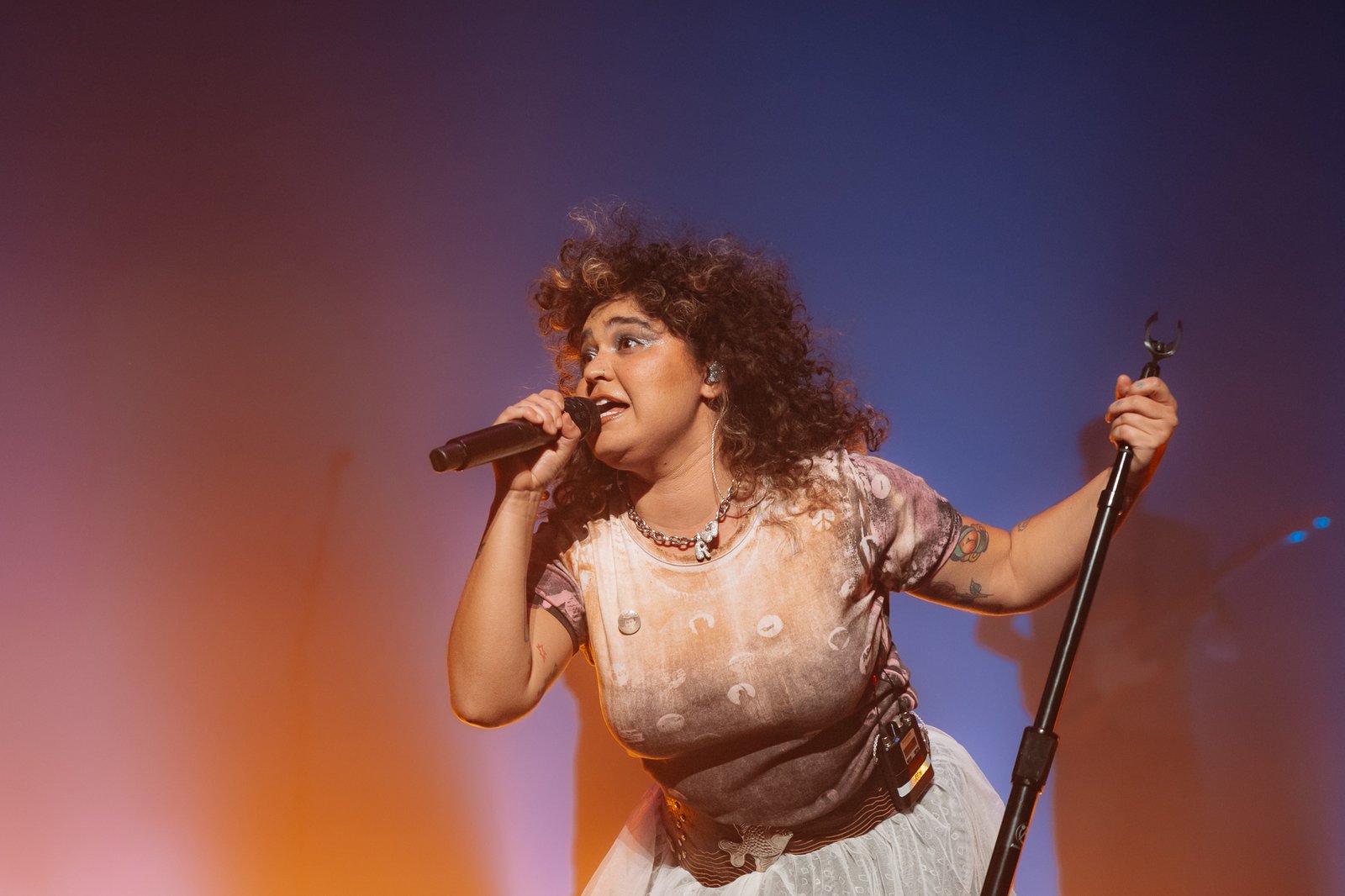 Remi Wolf performing — the singer announced her 2027 tour and new album 'Mud.'