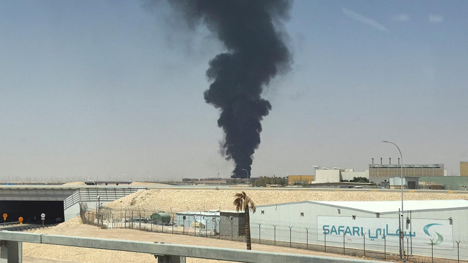 King Khalid International Airport in Riyadh was struck Saturday in the deadliest attack on a Gulf airport in a decade.