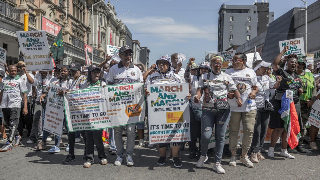 Anti-immigration protests turned violent in Durban and Soweto on October 8.