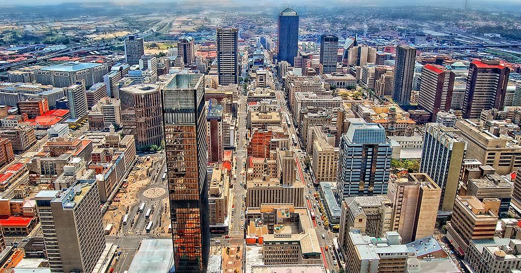 Johannesburg, South Africa, where protests over asylum policy turned violent earlier this month.