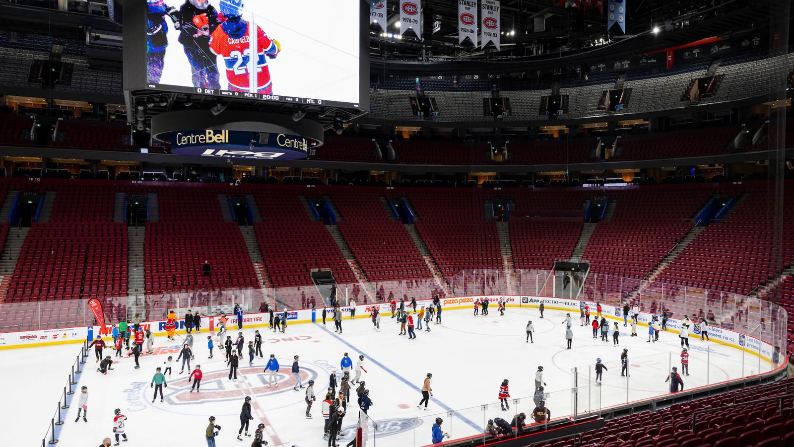 An NHL hockey game, in file imagery.