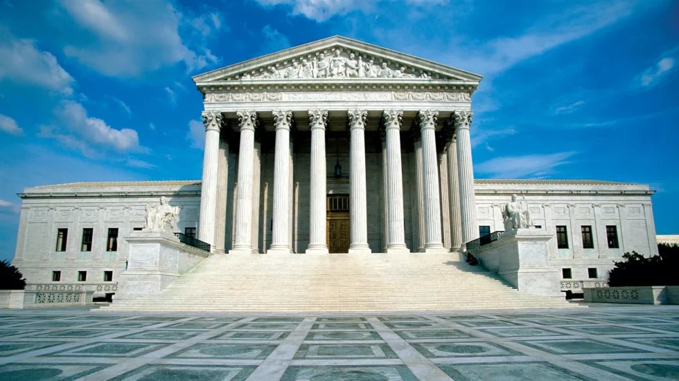 The U.S. Supreme Court building in Washington, D.C., on Oct. 5, 2026, the opening day of the court's new term.