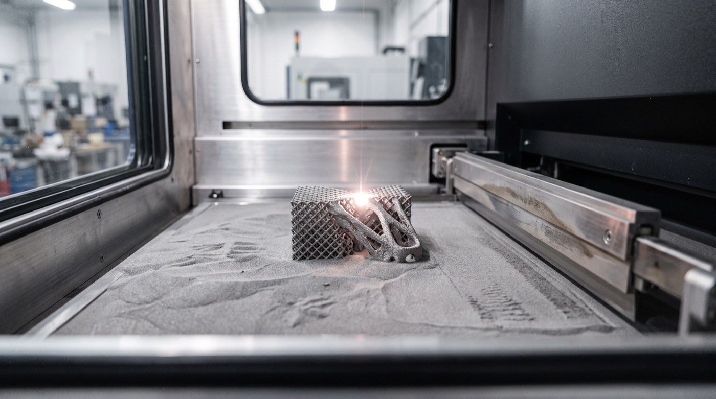 An industrial 3D printer. Wednesday's briefs span defence metals to AR glasses. (File photo)