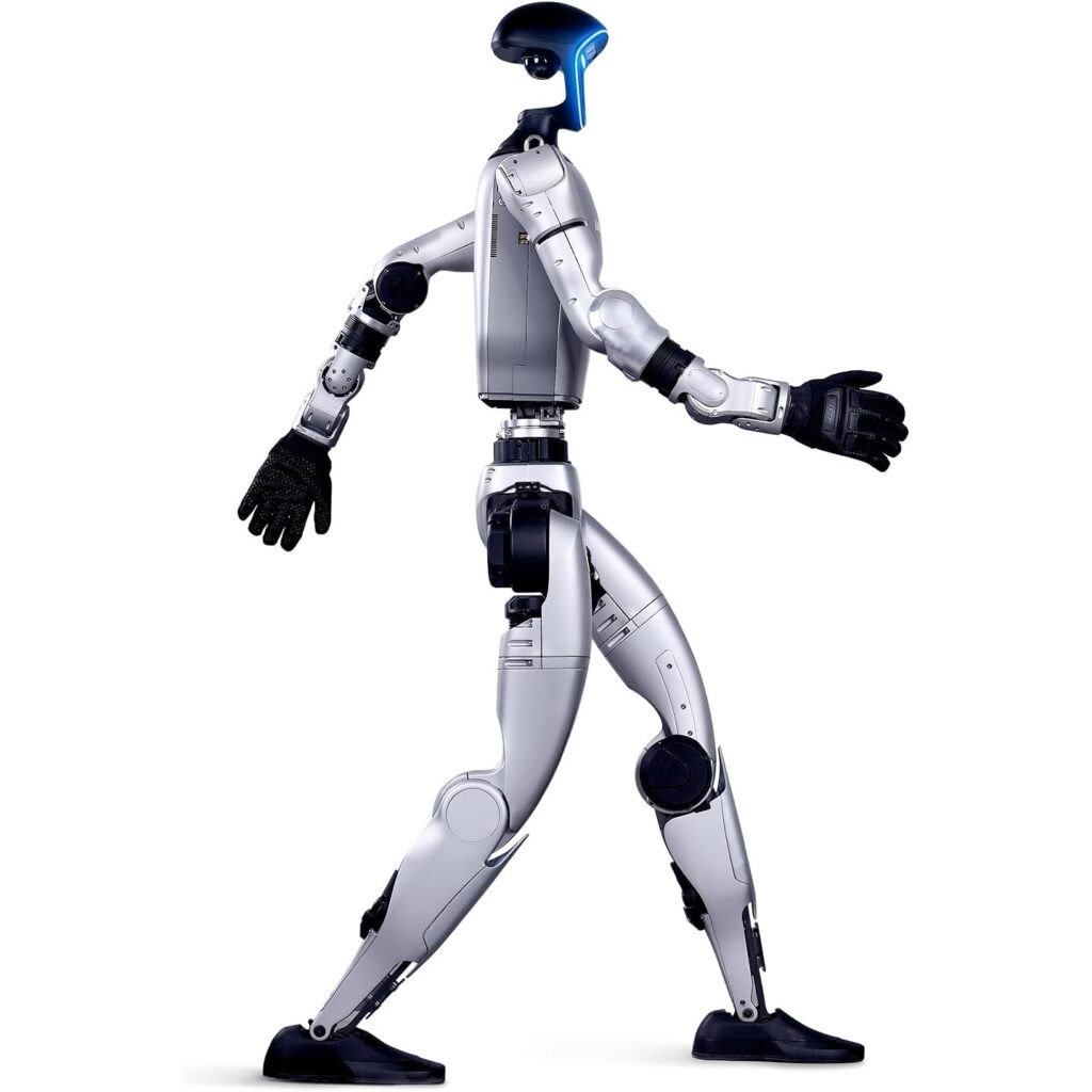 A humanoid robot of the class Faraday Future says it will sell for $2,490 in the United States.