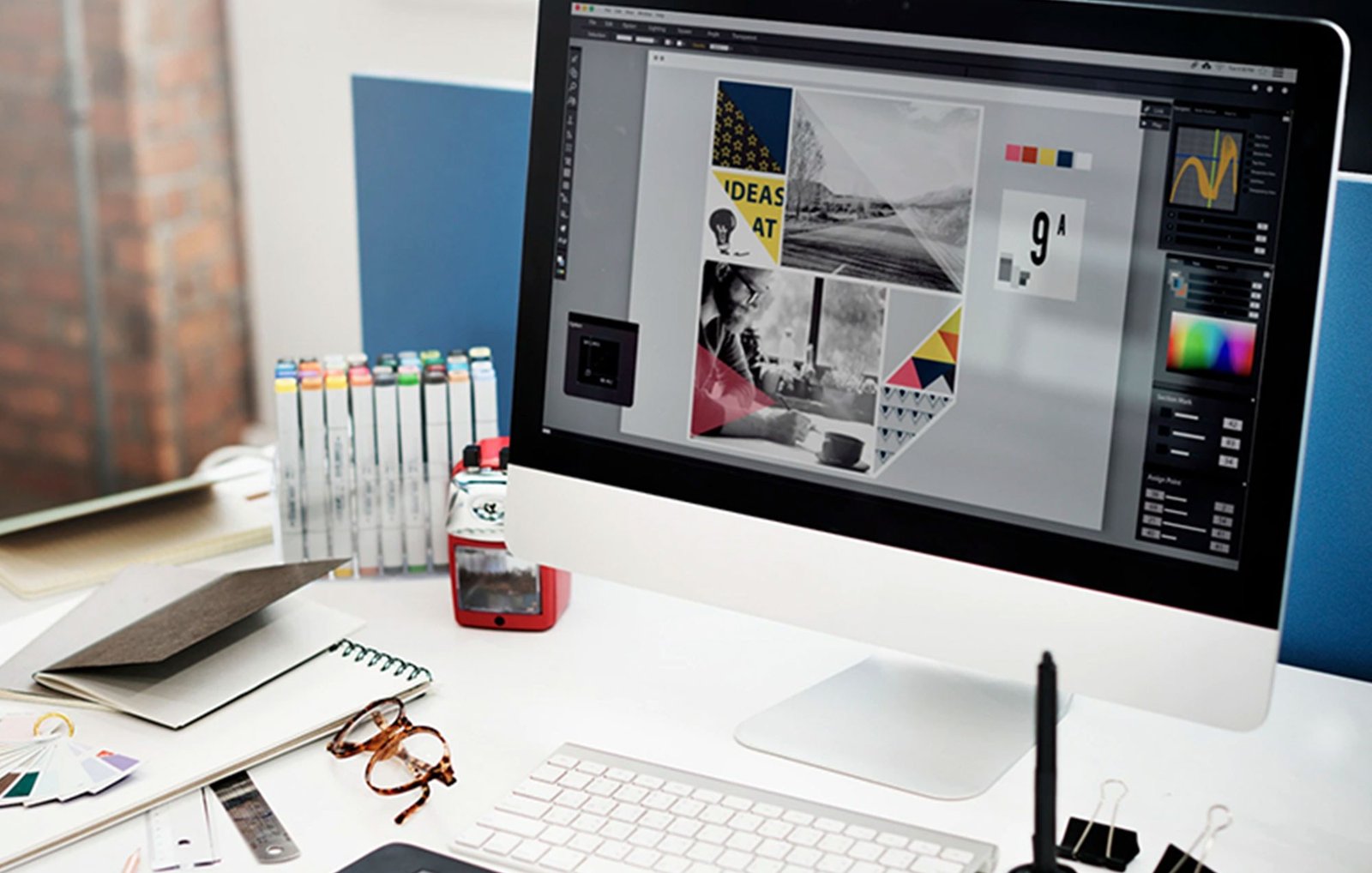 Design software on screen. Figma's co-founder weighed in on the MCP standard for AI tools. (File photo)