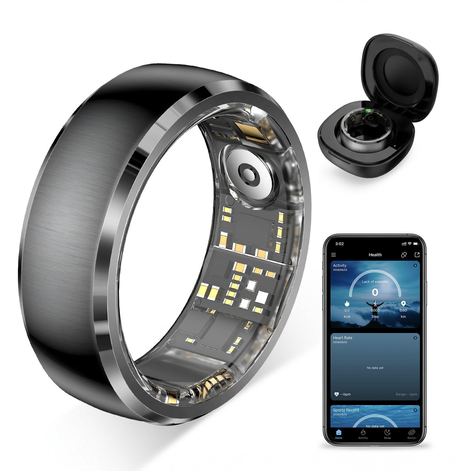A smart ring. Oura's latest update adds two cardiovascular health tracking features.