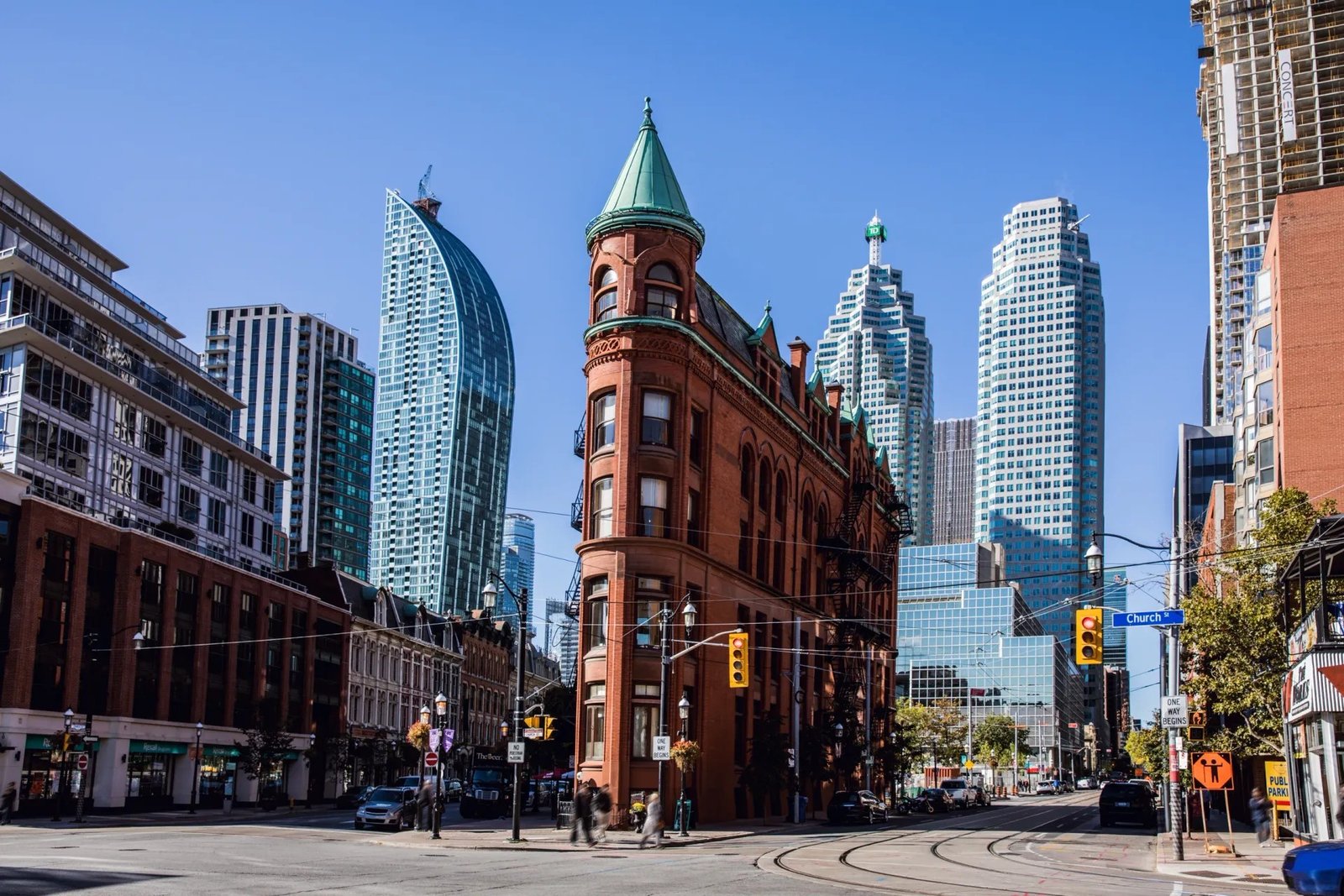 A Toronto street scene. Amara's parole decision is leading Canadian headlines this weekend.