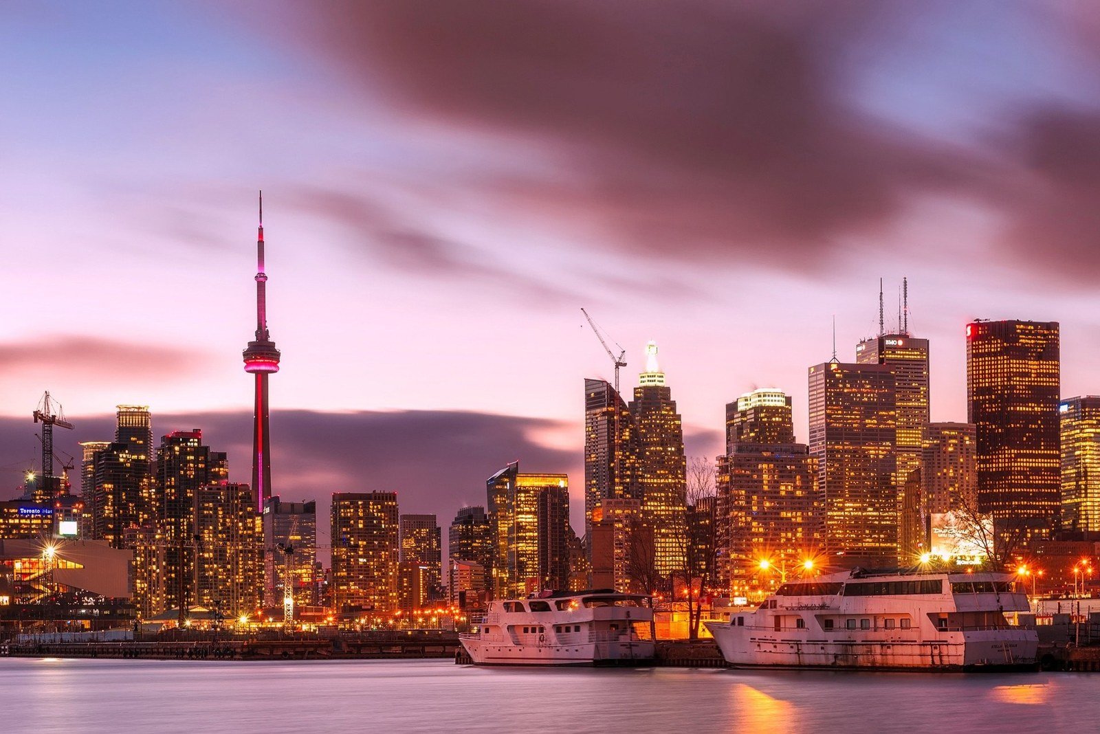 The CN Tower over the Toronto skyline. Part of its Main Observation Level will be restricted on Tuesday, October 20, with a 10 p.m. close.