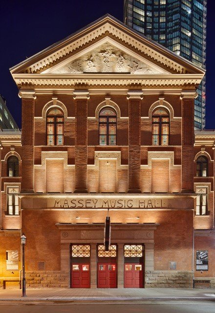 Massey Hall, Toronto's historic concert venue.