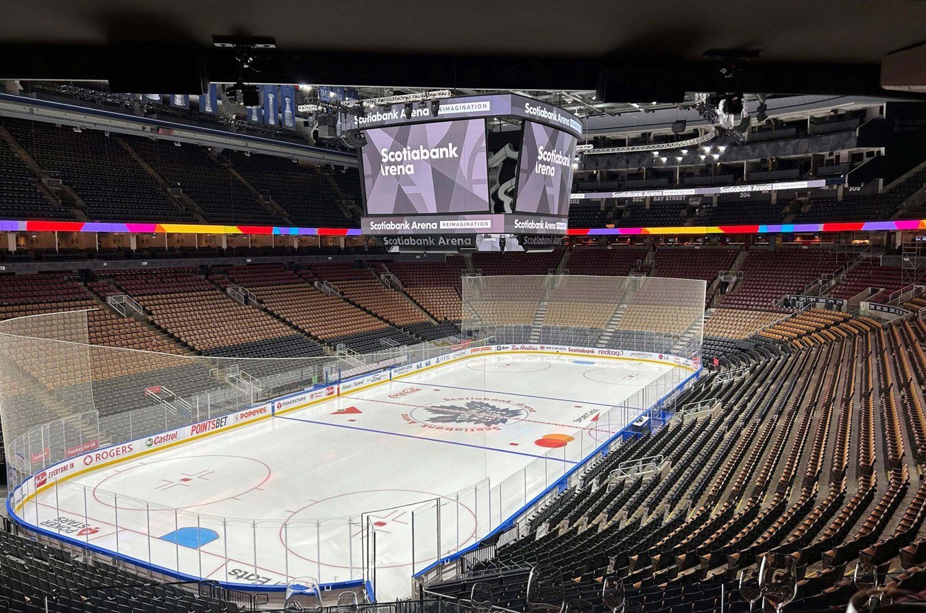 Scotiabank Arena in Toronto, where Olivia Rodrigo plays October 26 and 27.